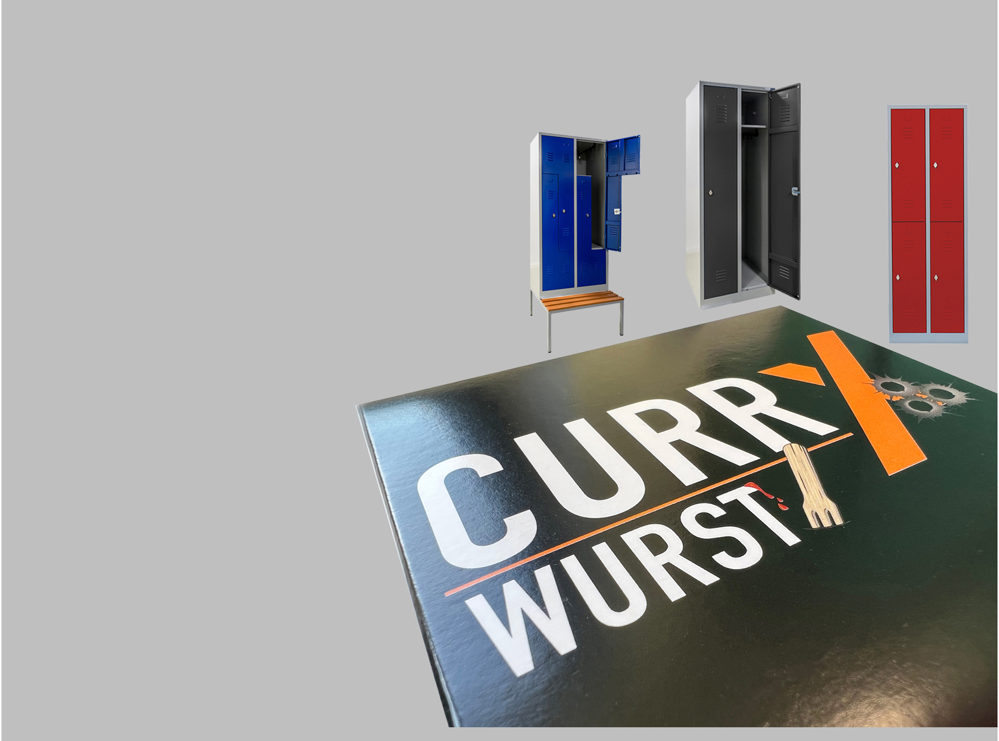 Currywurst zum Spind_ Currywurst zum Spind_