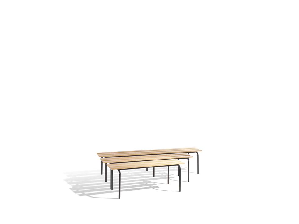 Sitzbank stapelbar 2000mm breit