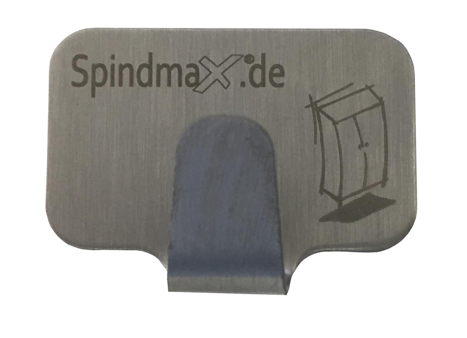 Edelstahl Kleiderhaken (zum Kleben)