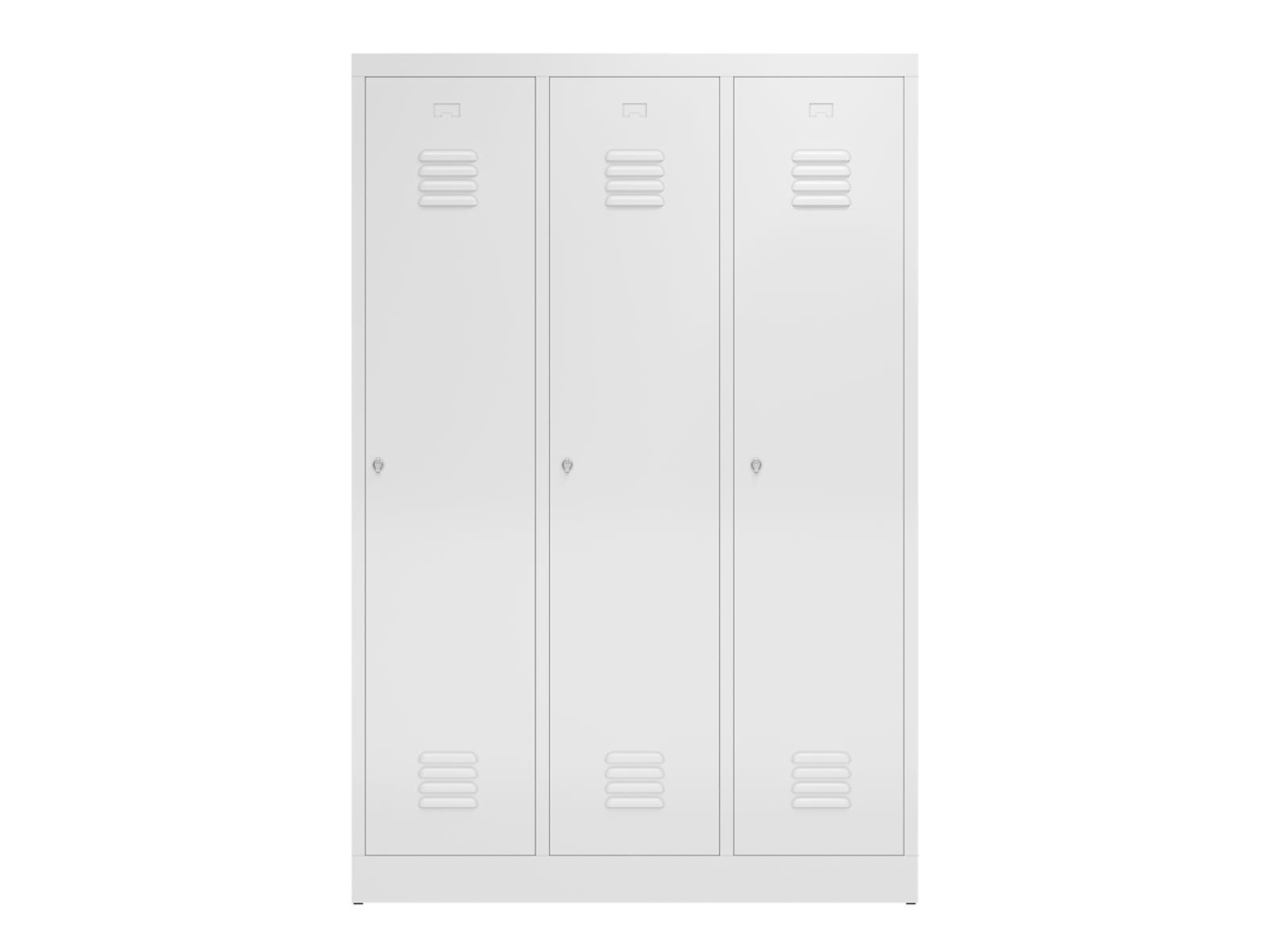 Spind Serie X-Ideal Spind - 3 Abteile 400mm Abteilbreite