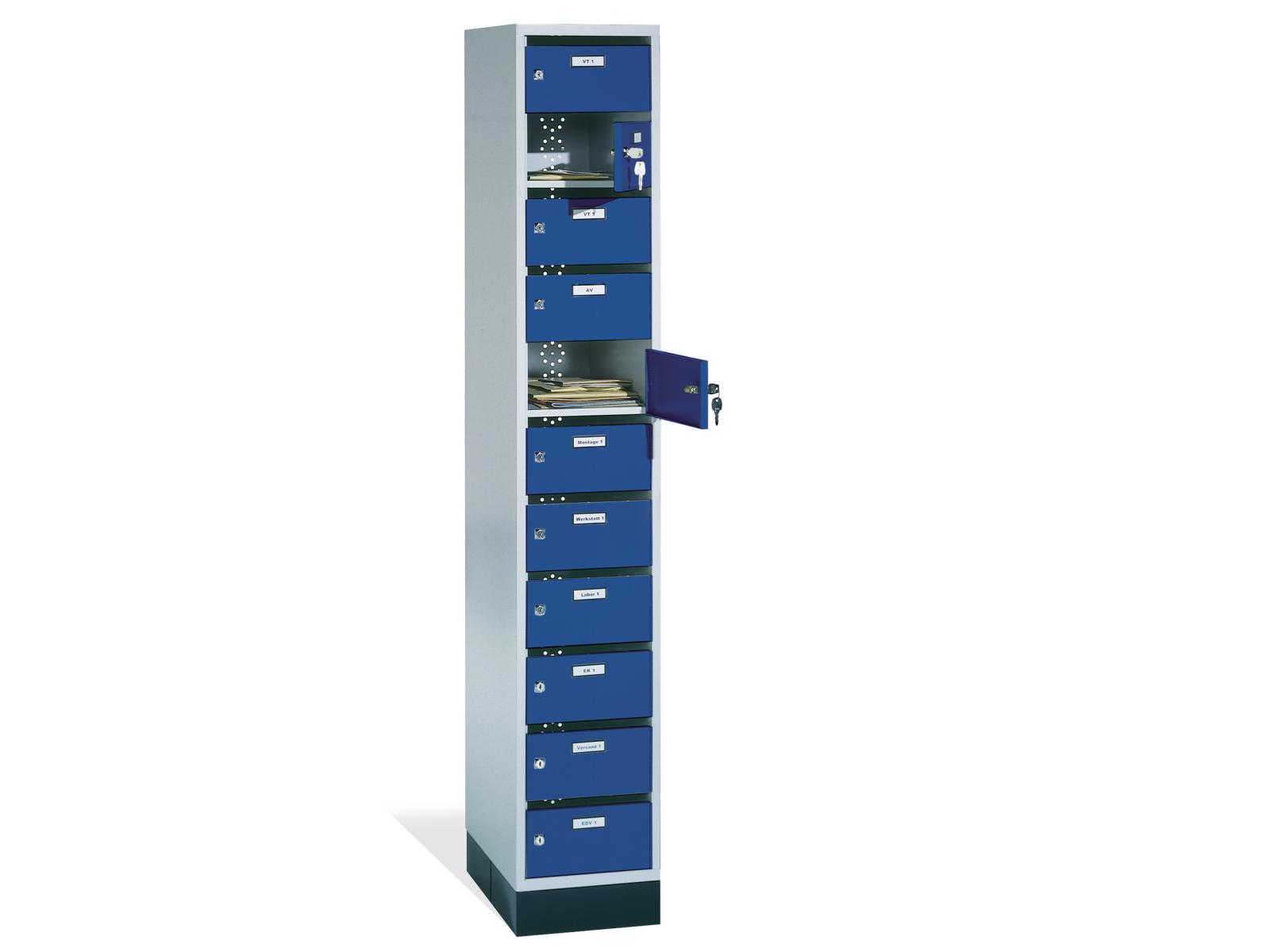 Postverteilerschrank Serie 4000 - 11 Fächer