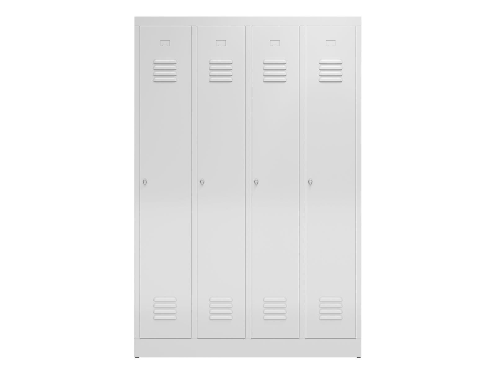 Spind Serie X-Ideal Spind - 4 Abteile 300mm Abteilbreite