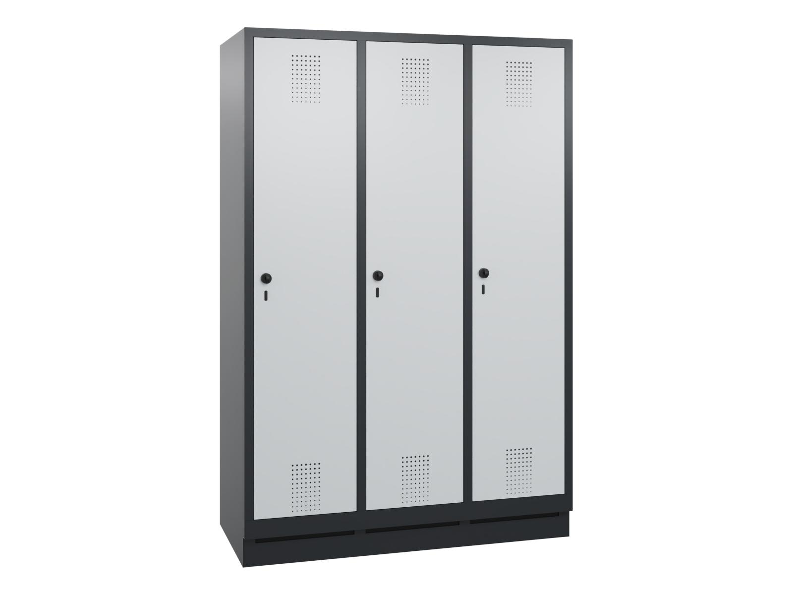 Spind S3000 Evolo - 3 Abteile 400mm Abteilbreite