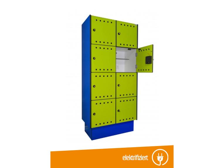 E-Bike Ladestation / Ladeschrank - 8 Ladeeinheiten