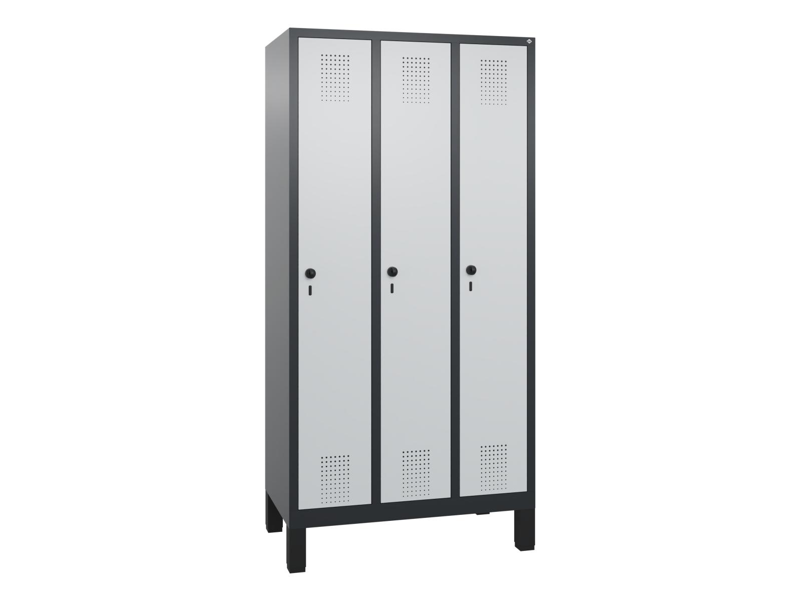 Spind F3000 Evolo - 3 Abteile 300mm Abteilbreite