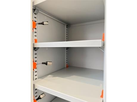 E-Spind USB Ladeschrank mit Flügeltür