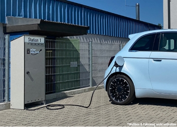 E-Auto Ladestation / Ladeschrank - 1 Ladeeinheit