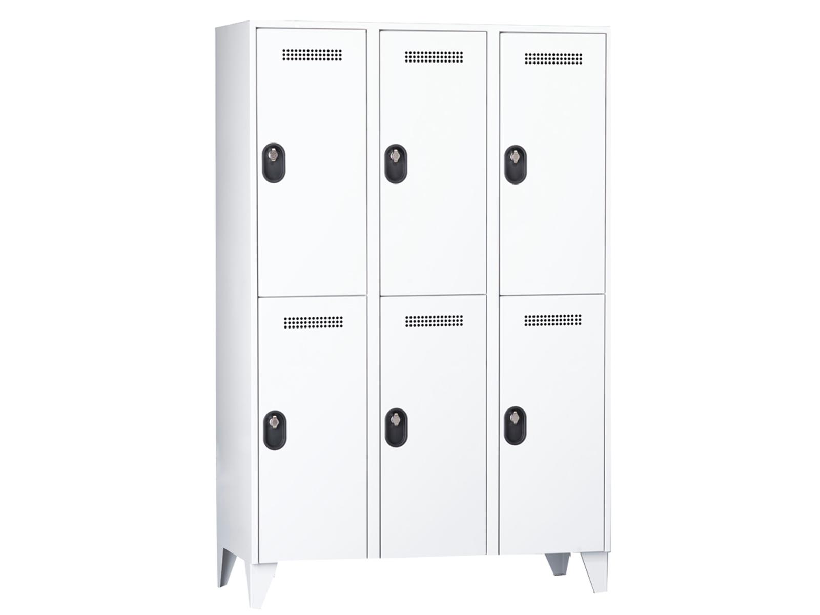 Trend-Line Spind unterteilt - 3 Abteile / 6 Fächer 300mm Abteilbreite