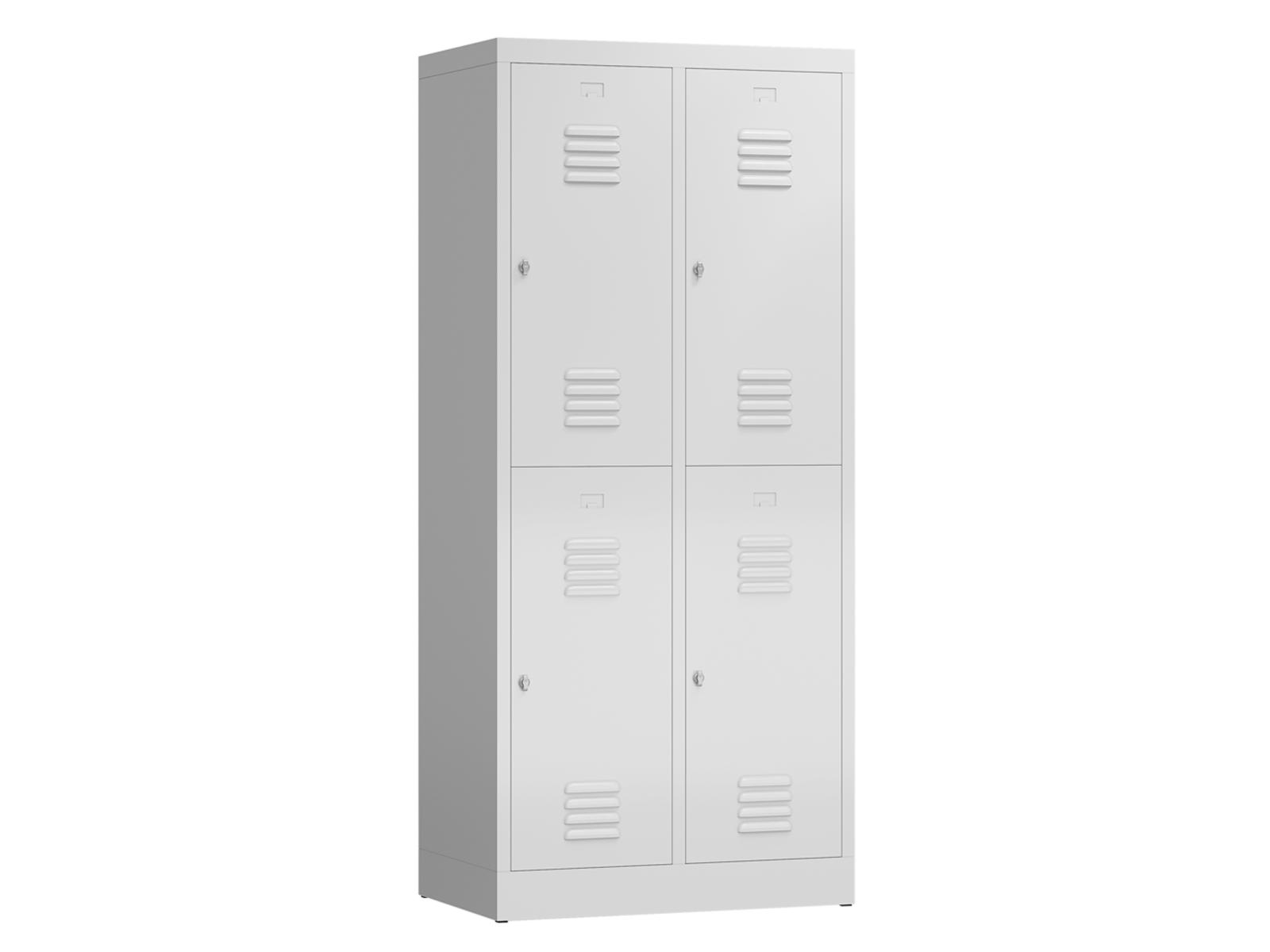 Spind Serie X-Ideal Spind doppelstöckig - 2 Abteile 400mm Abteilbreite