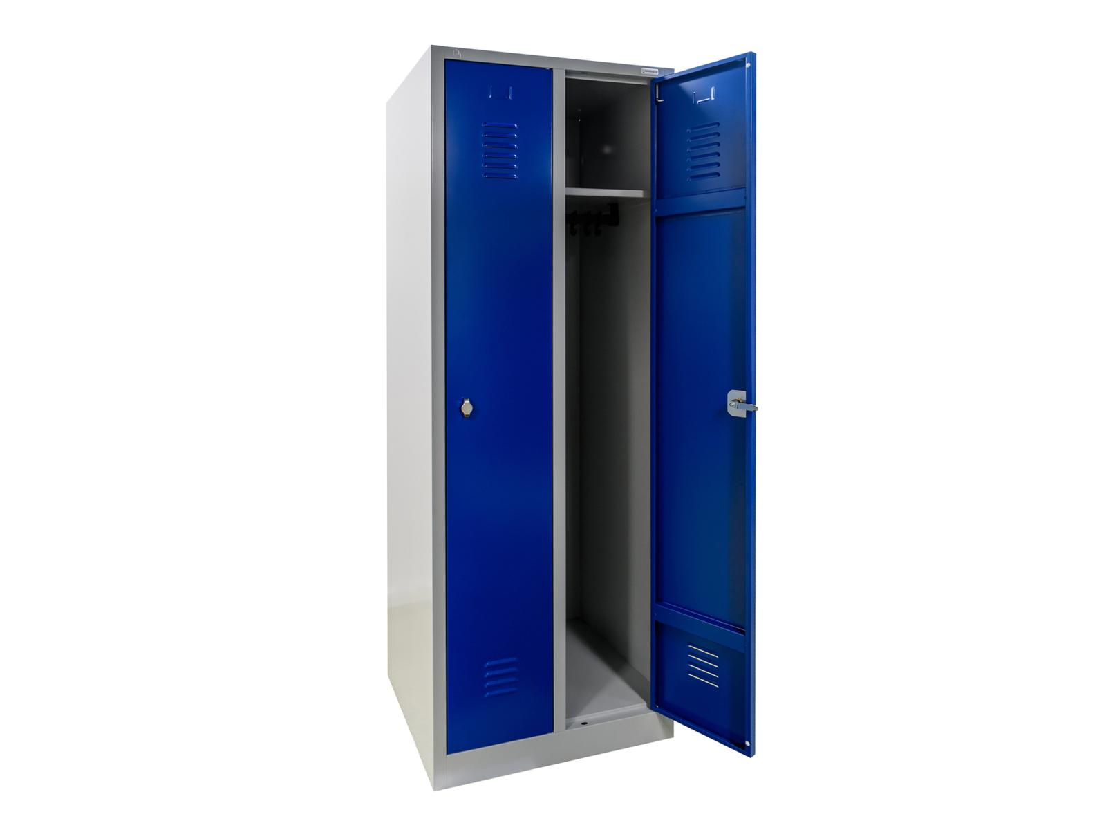 5 Stück Spind Serie IdealSpind - 2 Abteile 300mm Abteilbreite - Einzelpreis 177,00 EUR netto