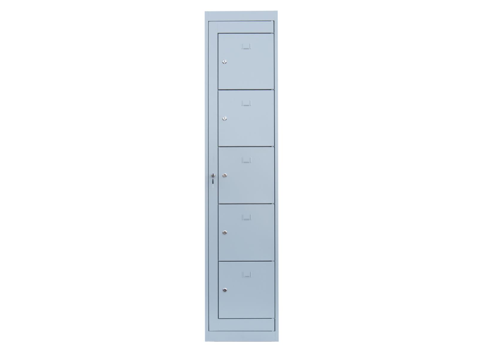 Spind Serie Ideal Spind - Verteilerschrank 1 Abteil / 5 Fächer