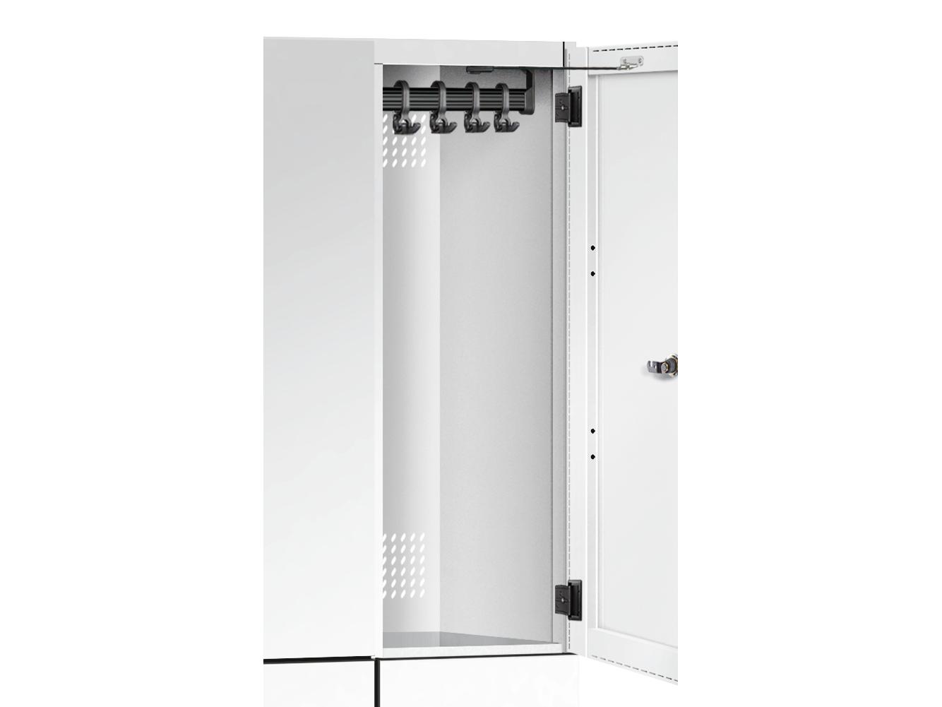 Spind Cambio doppelstöckig- 2 Abteilen 400mm Abteilbreite