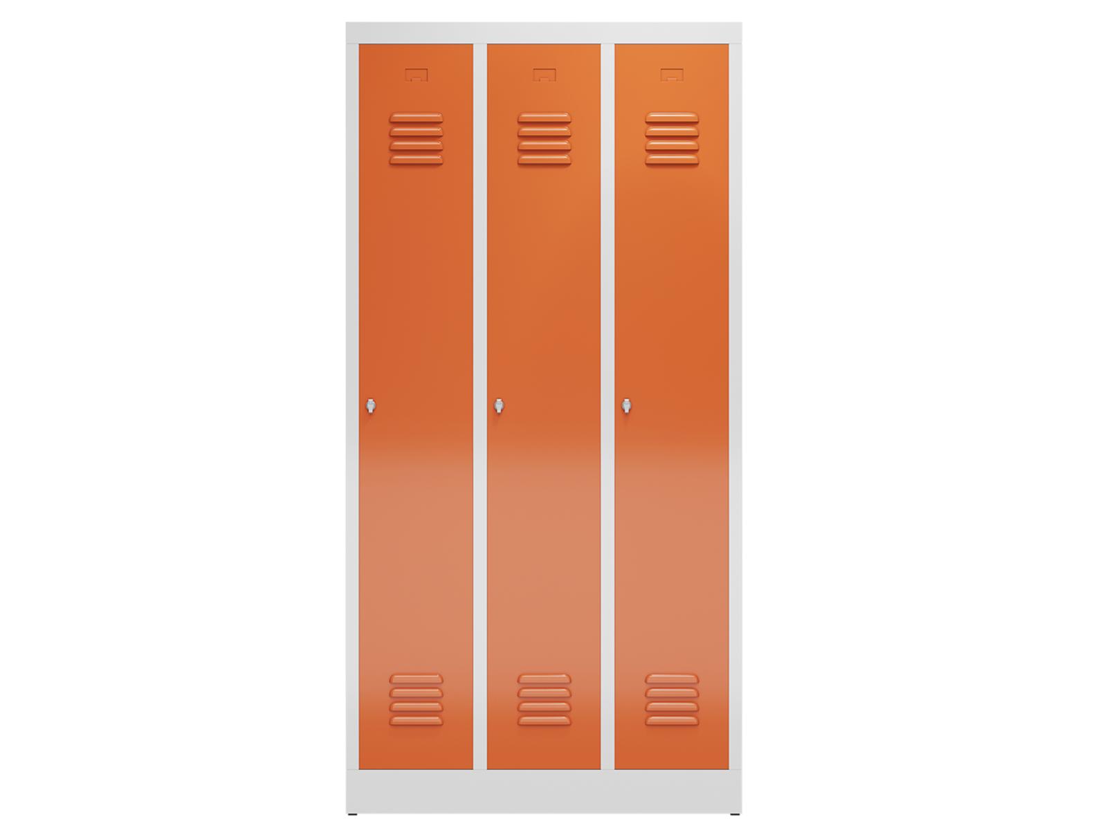 Spind Serie Spindmax® Spind - 3 Abteile 300mm Abteilbreite