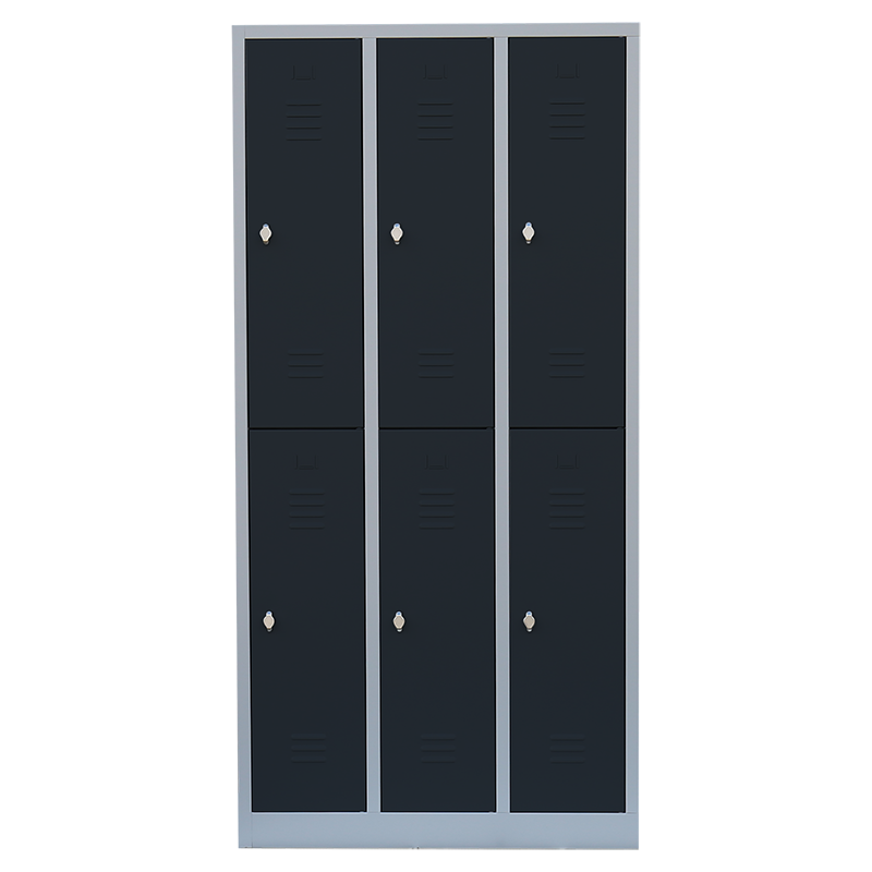 10 Stück Spind Serie IdealSpind doppelstöckig - 3 Abteile 300mm Abteilbreite - Einzelpreis 315,00 EUR netto