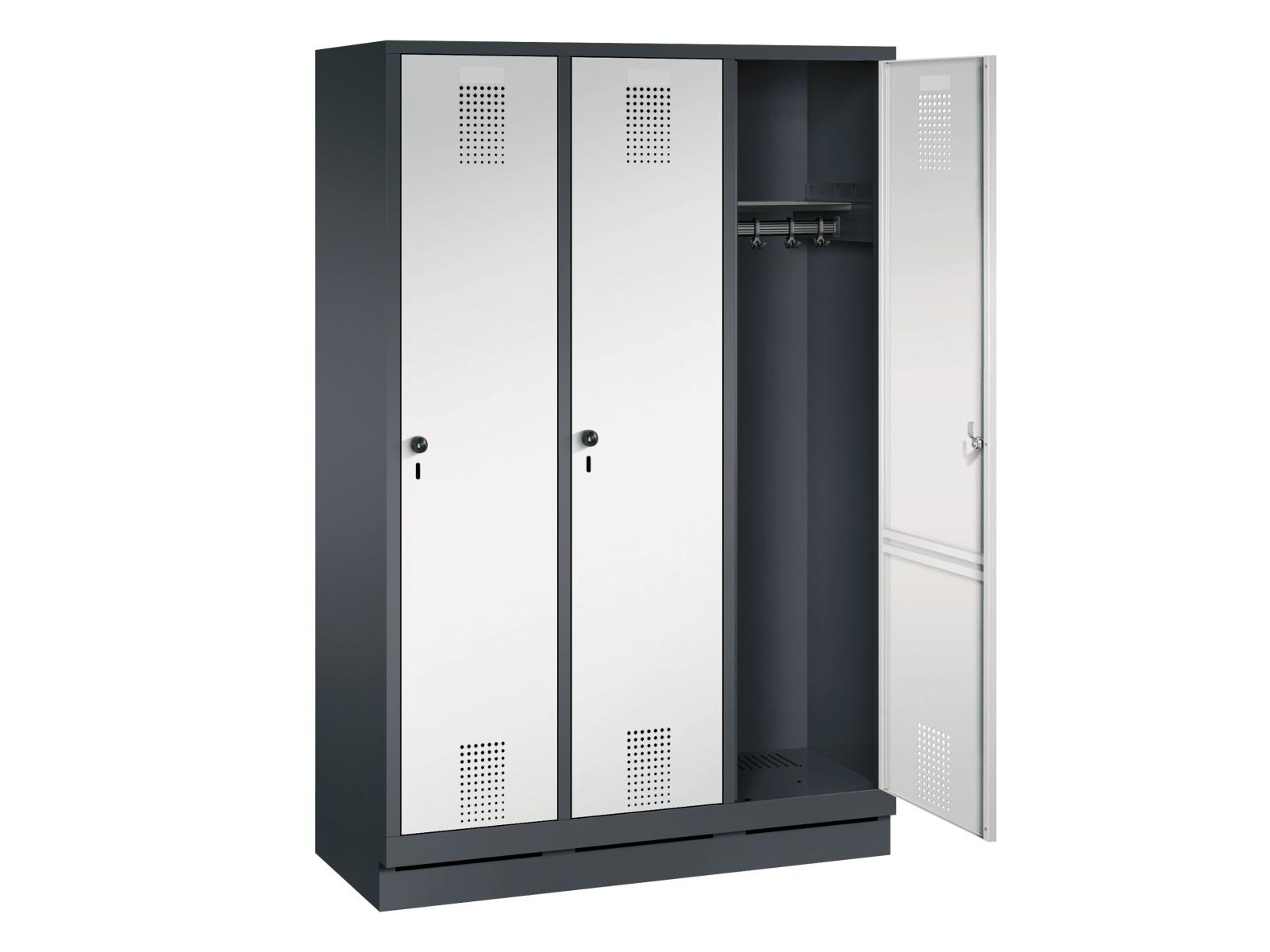 Spind S3000 Evolo - 3 Abteile 400mm Abteilbreite