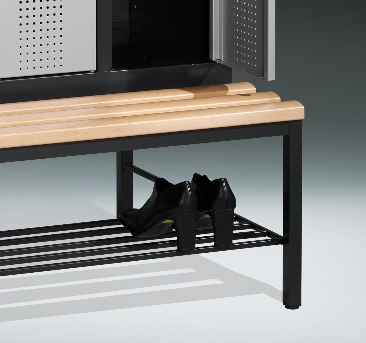 Schuhrost für Modelle mit untergebauter Sitzbank, Abteilbreite 400 mm