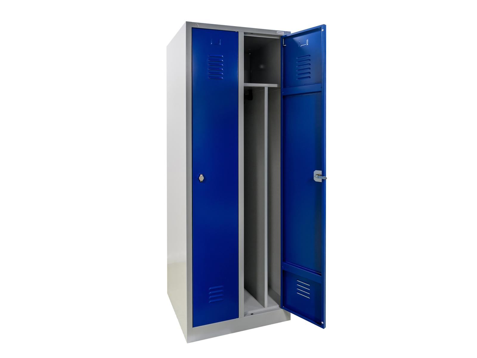 10 Stück Spind Serie IdealSpind - 2 Abteile 400mm Abteilbreite - Einzelpreis 222,00 EUR netto