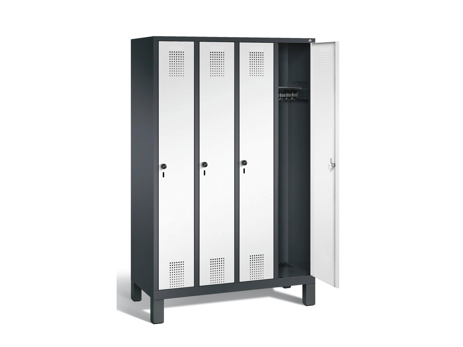 Spind F3000 Evolo - 4 Abteile 300mm Abteilbreite