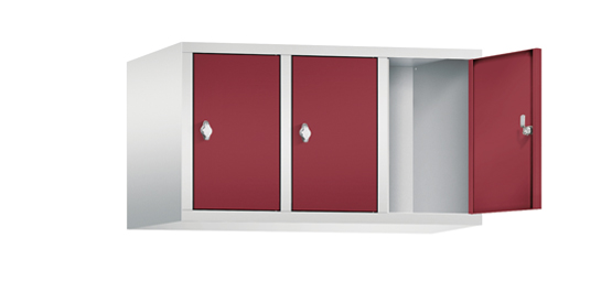 Aufsatzschränke S2000 Classic - 3 Abteile - 300mm Abteilbreite