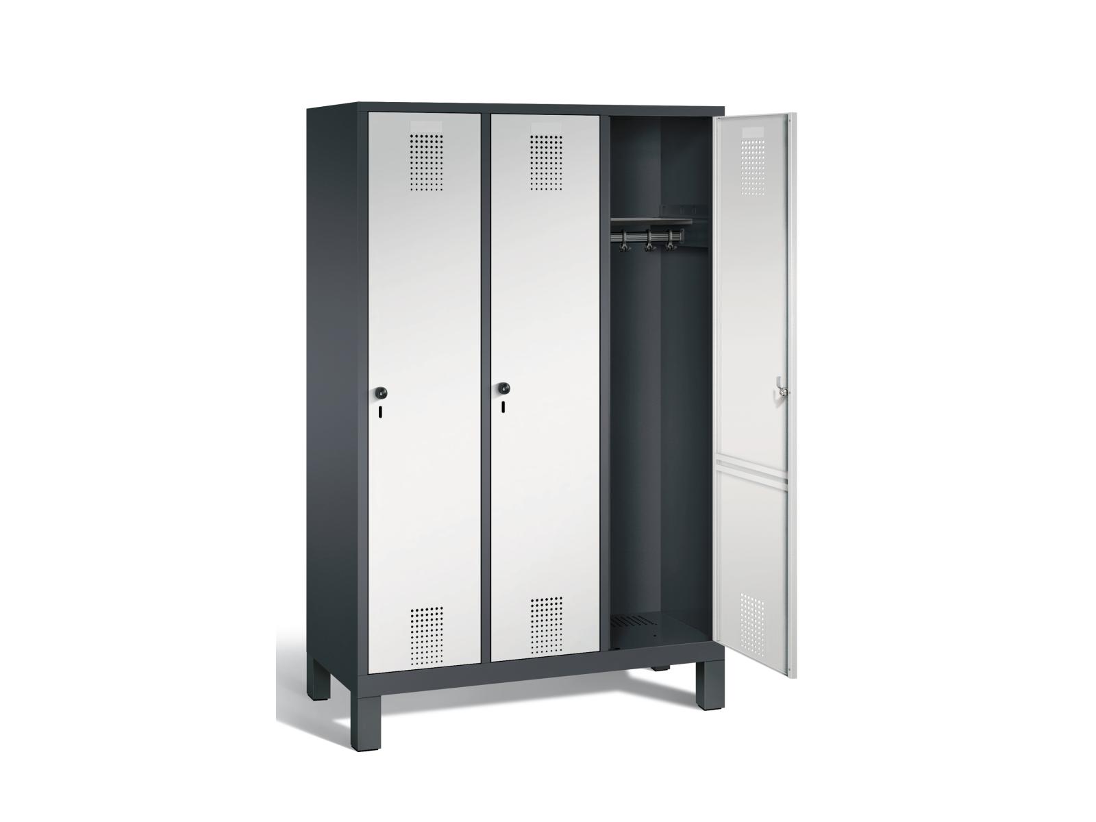 Spind F3000 Evolo - 3 Abteile 400mm Abteilbreite