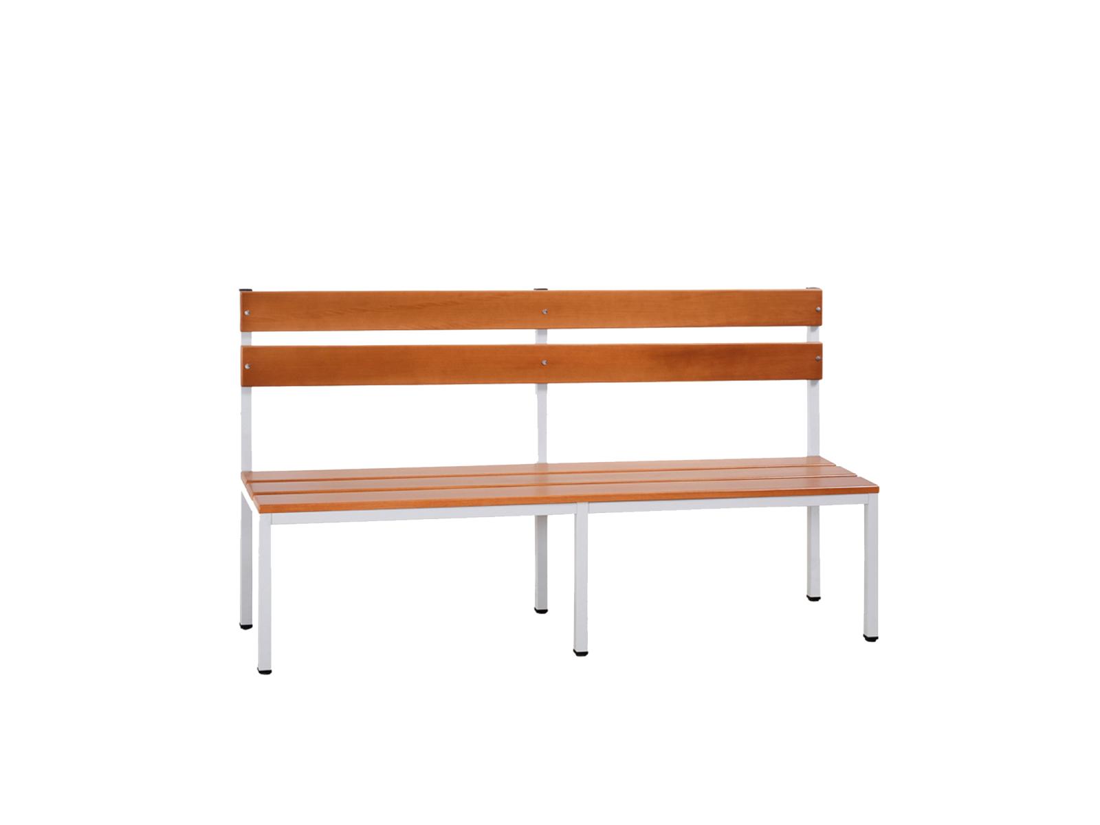 Sitzbank Ideal mit Rückenlehne - 1500mm breit