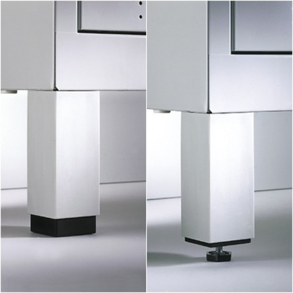 Schließfachschrank F3000 Evolo vier Fächer übereinander - 2 Abteile 300mm Abteilbreite