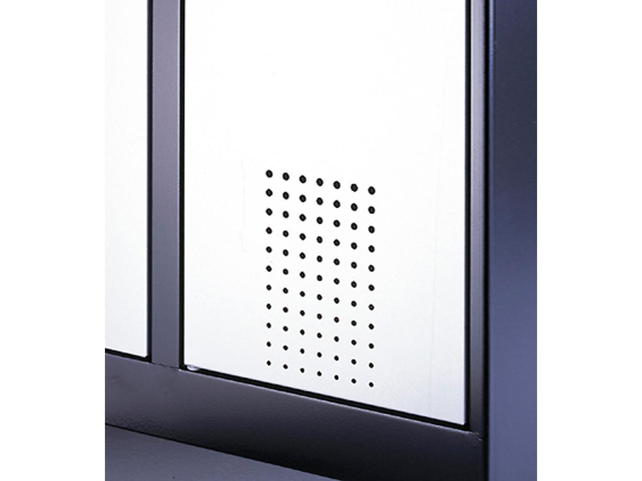 Spind nach Arbeitsstättenrichtlinien S3000 Evolo - für 1 Person 2x300mm Abteilbreite