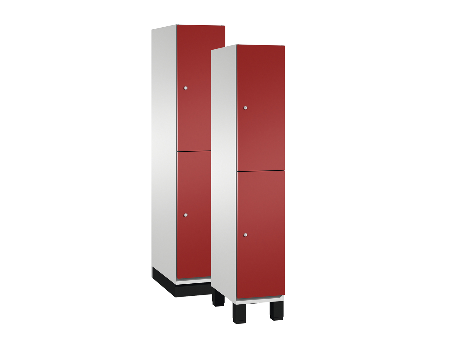 Spind Cambio doppelstöckig- 1 Abteil 400mm Abteilbreite