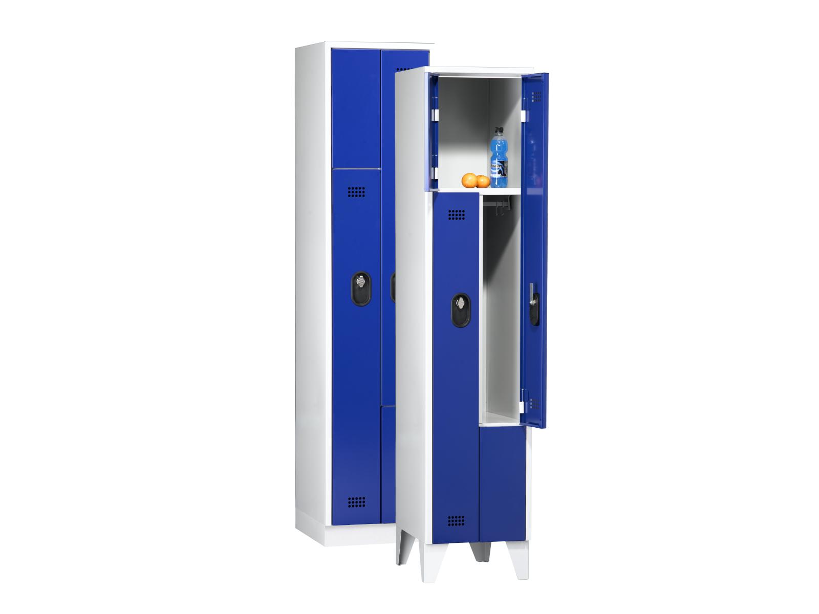 Z-Spind Serie Trend-Line - 1 Abteil / 2 Fächer - 200/400mm Abteilbreite