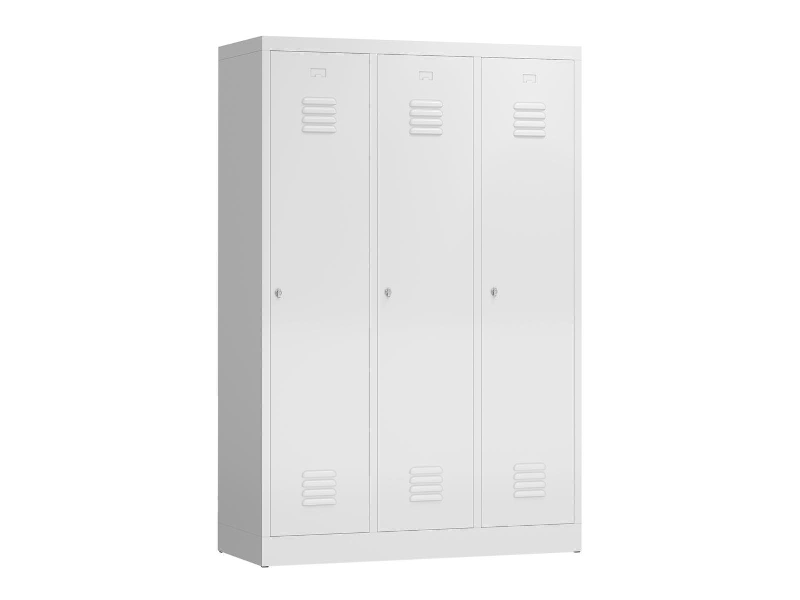 Spind Serie X-Ideal Spind - 3 Abteile 400mm Abteilbreite